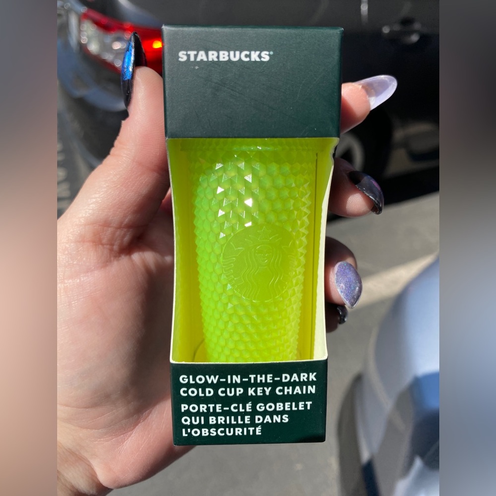 Starbucks GITD keychain